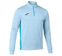 Joma Felpa Winner II Maglia di Tuta, Celeste, L Uomo