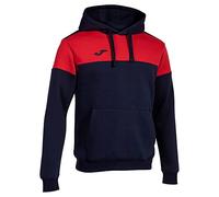 Joma Felpe con Cappuccio Uomo Crew V Blu Navy Rosso