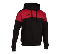 Joma Felpe con Cappuccio Uomo Crew V Nero Rosso