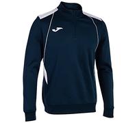 Joma Felpa Uomo Championship VII mezza zip Blu Navy Bianco M