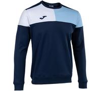 Joma Felpe Uomo Crew V Blu Navy Celeste Bianco