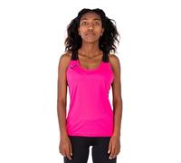 Canottiera Joma Record II spalline rosa nero donna - M