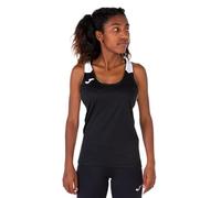 Canottiera Joma Record II spalline nero bianco donna - S