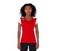 Joma Femme Record II, Unisex - Adulto, Rosso Bianco, XS