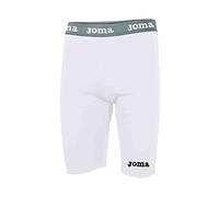 Joma Fleece Pantaloncini Termici, Bianco, XL