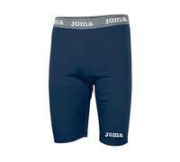 Joma Fleece Pantaloncini Termici, Navy Blue (Marino), L