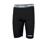 Joma Fleece Pantaloncini Termici, Nero, L