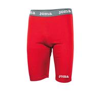 Joma Fleece Pantaloncini Termici, Rosso, M