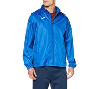 Joma Giacca Antipioggia con Cappuccio, 6XS alla 3XL - Impermeabile Antivento con Tasche Laterali e Polsini Elasticizzati - Iris