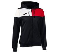 Joma Giacca con cappuccio donna Crew V nero rosso bianco