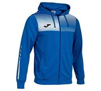 Joma Giacca con cappuccio uomo Eco Supernova blu reale bianco
