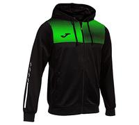 Joma Eco Supernova Full Zip Sweatshirt Nero S Uomo