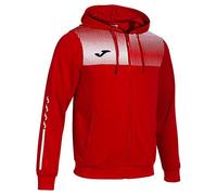 Joma Eco Supernova Full Zip Sweatshirt Rosso M Uomo
