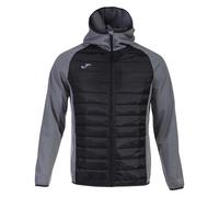 Joma Berna Iii Softshell Jacket Nero,Grigio 2XL Uomo