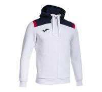 Joma Toledo Felpa con Cappuccio, Bianco Marino, XL Uomo