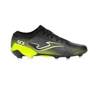Joma Gol 2501 Amarillo Flúor Firm Ground, Stivaletti Bassi con Lacci Uomo, Nero Giallo Fluoro, 45 EU