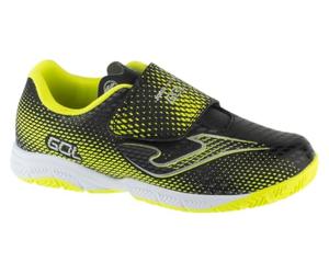 Joma GOL Jr 2601 INV GOJW2601INV, Scarpe da ginnastica per ragazzi, nero/verde, Nero , 33 EU