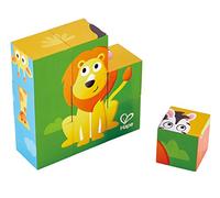 Joma HAP-E1619 Jungle Animal Block Puzzle, Multi-Colour, 60 x 80 cm
