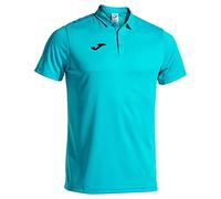 Joma Hobby Polo Shirt, Turchese Fluor, L Men's