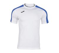 Joma101656.207.L Maglietta a Maniche Corte Academy, da Uomo, Bianco-Blu, L