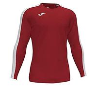 Joma Joma101658.602.XL Maglietta a Maniche Lunghe Academy, da Uomo, Rosso-Bianco, XL