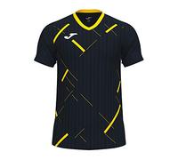 Joma Joma101903.109.2XL-3XL Tiger III Maglietta Manica Corta Nero Giallo