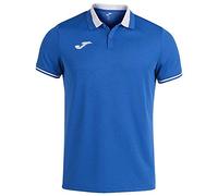 Joma Joma101954.702.L Polo Manica Corta Championship VI Royal Bianco