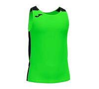 Joma Joma102222.021.L Canotta Record II Verde Fluor Nero