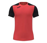 Joma Camiseta Record ll , 102223.041 ,Uomo, Corallo nero fluo,4XS-3XS