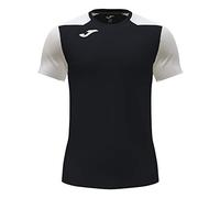 Joma Joma102223.102.XL T-Shirt a Manica Corta Record II Nera Bianca