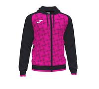 Joma Joma102262.118.2XL Giacca con Cappuccio Supernova III Nero Rosa Fluo