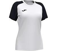 Joma T-Shirt Academy IV Bianco/Nero da Donna M Bianco