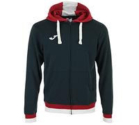 Joma L Giacca con Cappuccio Comfort II, Marino-Rosso, L Unisex-Adulto