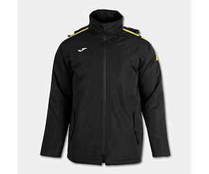 Joma M, Anorak Trivor Unisex-Adulto, Nero-Giallo, M