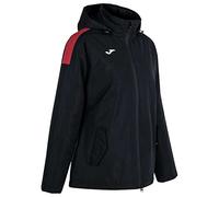 Joma M Giacca trivor, Nero Rosso, M Unisex-Adulto