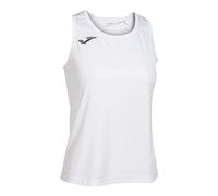 Joma Maglia a Bretelle Montreal Maglietta, Bianco, L Donna