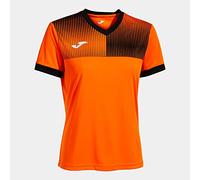 Joma Maglia a Manica Corta Donna Eco Supernova Arancione Nero
