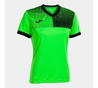 Joma Maglia a Manica Corta Donna Eco Supernova Verde Fluorescente Nero