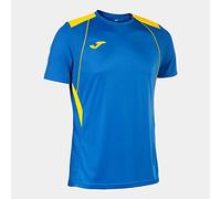 Joma Maglia a Manica Corta Uomo Championship VII Blu Reale Giallo