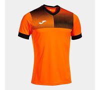 Joma Maglia a Manica Corta Uomo Eco Supernova Arancione Nero