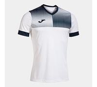 Joma Maglia a Manica Corta Uomo Eco Supernova Bianco Blu Navy