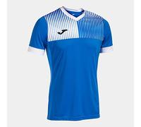 Joma Maglia a Manica Corta Uomo Eco Supernova Blu Reale Bianco