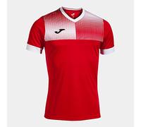 Joma Maglia a Manica Corta Uomo Eco Supernova Rosso Bianco