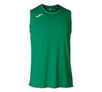 Joma Maglia Sans Manches Basket Combi, Unisex - Adulto, Uniquenumber, Verde, S