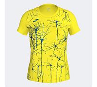 Joma Maglietta a Maniche Corte Élite IX, Giallo Fluo, XL Donna