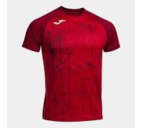 Joma Maglietta a Maniche Corte élite IX, Rosso, L Uomo