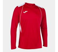 Joma Maglietta a Maniche Lunghe Championship VII Rosso Bianco
