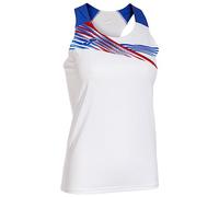 Joma Maglietta Bretelle Donna Elite X, Bianco/Blu Reale, S
