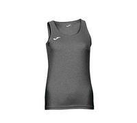 Joma Camiseta Diana Gris Melange Oscuro S/M Woman, T-Shirt Donna, Grigio Scuro-150
