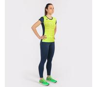 Joma - Maglietta Elite VIII Giallo-Marino M/C Donna Uomo